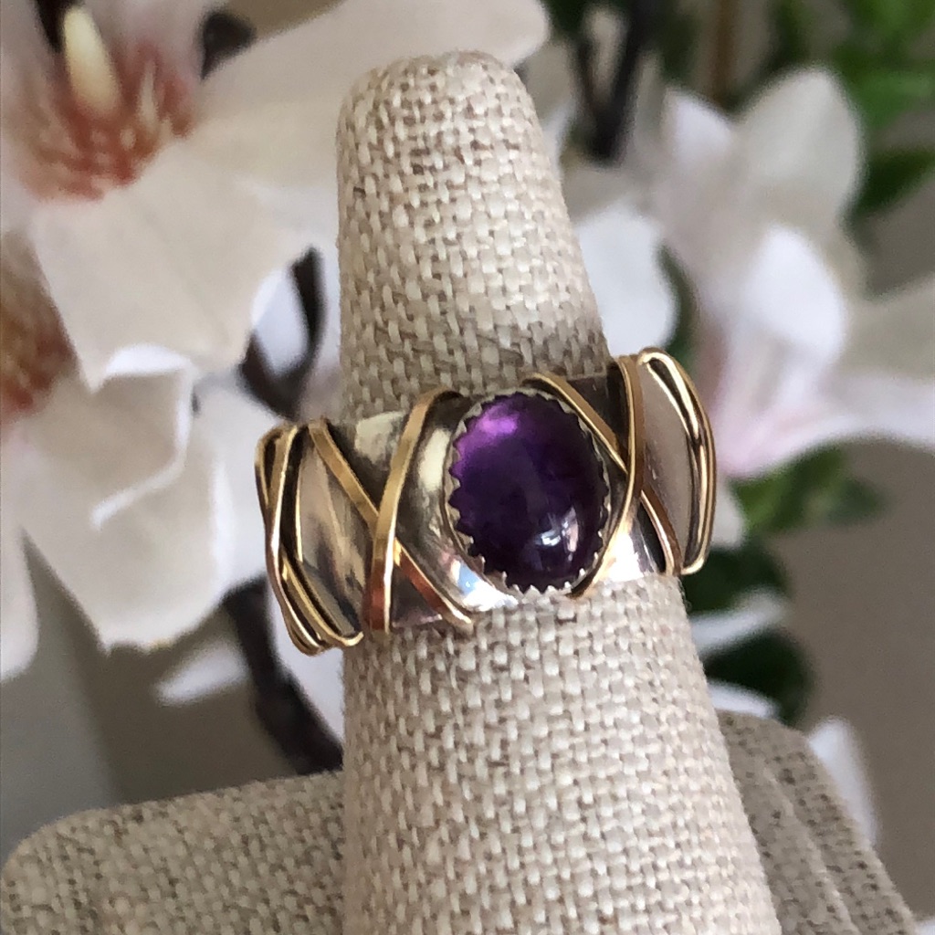 Navajo Amethyst Ring